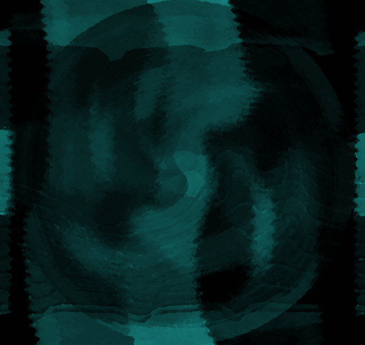 a digital oil painting of a dark greenish whirlpool in a pool